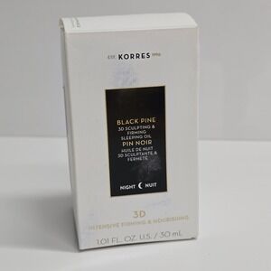 Korres Black Pine 3D Sculpting & Firming Sleeping Oil 30mL Night Treatment